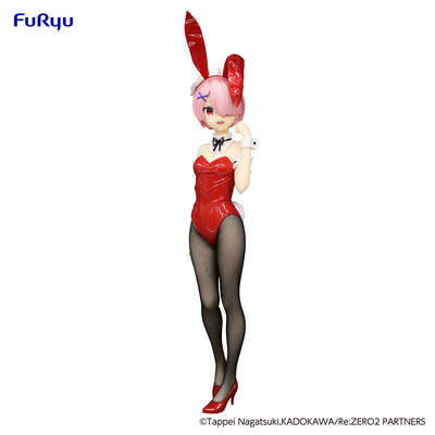 Re:ZERO -Starting Life in Another World- - Ram BiCute Bunnies Figure (Red Color Ver.)